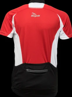 Rogelli Ranco wielershirt korte mouw Rood