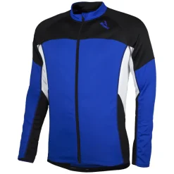 Rogelli Recco Wielershirt lange mouw Blauw/Zwart