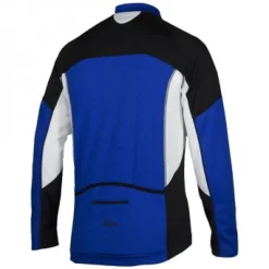 Rogelli Recco Wielershirt lange mouw Blauw/Zwart