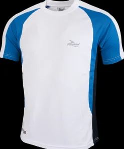 Rogelli Running shirt Elba wit/blauw/zwart