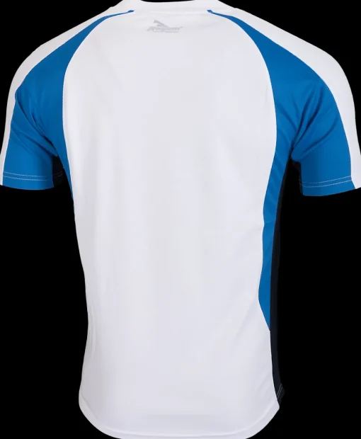 Rogelli Running shirt Elba wit/blauw/zwart