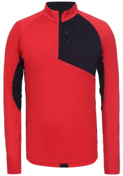 Rukka Tornio Thermo Zipper Longsleeve Red