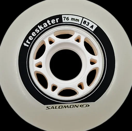 Salomon Freeskate wit 76mm
