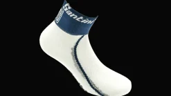 Santini Fietssokken Calzino Witblauw