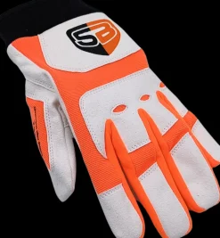 Sebra handschoen extreme fluor orange