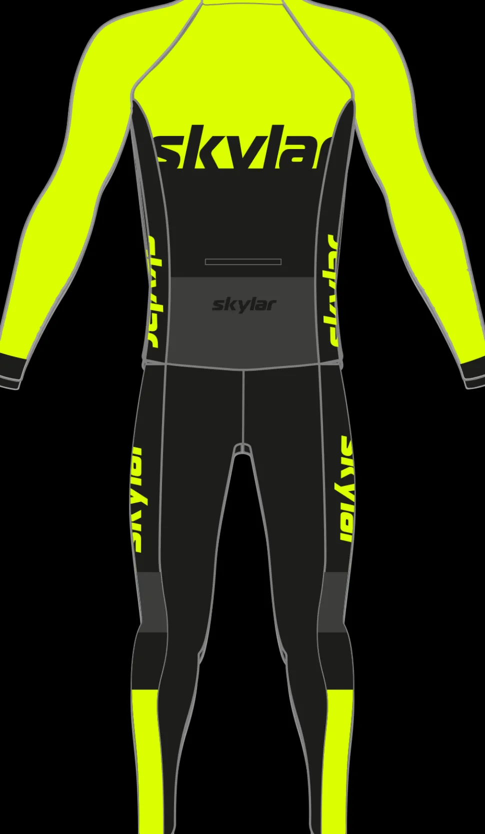 Skylar Marathon Thermopak Fluo Geel