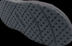 Velous laguna slide dark grey/black
