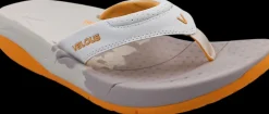 Velous oceanside flip light grey/apricot